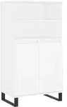 vidaXL Highboard Wei&szlig; 60x36x110 cm Holzwerkstoff