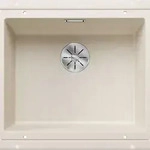BLANCO GmbH + Co KG BLANCO SUBLINE 500-U Einbausp&uuml;le SILGRANIT softwei&szlig; ab 60 cm