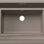 BLANCO GmbH + Co KG BLANCO SUBLINE 700-U Einbausp&uuml;le SILGRANIT tartufo ab 80 cm