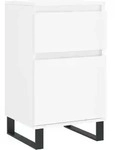 vidaXL Sideboard Wei&szlig; 40x35x70 cm Holzwerkstoff