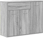 vidaXL Sideboard Grau Sonoma 88x30x70 cm Holzwerkstoff