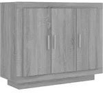 vidaXL Sideboard Grau Sonoma 92x35x75 cm Holzwerkstoff