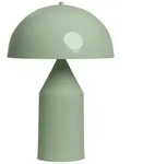 Bamyum Lipeo Tischlampe Gr&uuml;n 30cm, Pilz Lampe, Metall Lamp, Minzgr&uuml;n