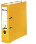 Falken 09984048 20x PP-Color-Ordner A4, R&uuml;cken 80mm, mit Einsteckschild - Gelb
