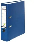 Falken 09984063 20x PP-Color-Ordner A4, R&uuml;cken 80mm, mit Einsteckschild - Blau