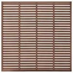 vidaXL Lamellenzaun WPC 180x180 cm Braun