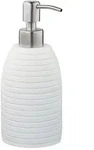 Relaxdays Seifenspender, 300 ml, nachf&uuml;llbar, Bad, WC, K&uuml;che,