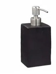 Relaxdays Seifenspender, 200 ml, nachf&uuml;llbar, Bad, WC, K&uuml;che,