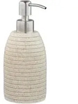 Relaxdays Seifenspender, 300 ml, nachf&uuml;llbar, Bad, WC, K&uuml;che,