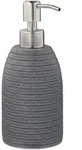 Relaxdays Seifenspender, 300 ml, nachf&uuml;llbar, Bad, WC, K&uuml;che,