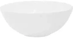 LuxeBath ML-Design Aufsatzwaschbecken Keramik Wei&szlig; gl&auml;nzend &Oslash; 28 &times; 11,6 cm,...