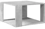 vidaXL Couchtisch Betongrau 51,5x51,5x30 cm Holzwerkstoff