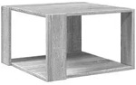 vidaXL Couchtisch Grau Sonoma-Eiche 51,5x51,5x30 cm Holzwerkstoff