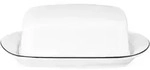Seltmann Weiden Lido Black Line Butterdose 18,5 x 13,5 x 6,1 cm