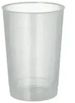 Starpak 40 Mehrweg-Trinkbecher PP 0,2 l &Oslash; 6,8 cm &middot; 9,8 cm transluzent