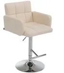 CLP Barhocker Los Angeles creme/chrom