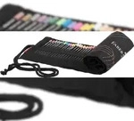 FABER-CASTELL Faber Castell Buntstift BlackEdition 3,3 mm Stifterolle 72er