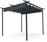 Blumfeldt Pantheon Robust Pergola 3x3m wetterbest&auml;ndig Stahl pulverbeschichtet