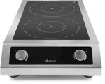 Hendi Induktionskocher 2x3500W 400V Profi Line mit manueller Bedienung