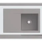 Villeroy & Boch Villeroy&Boch Sp&uuml;lbecken, K&uuml;chensp&uuml;le Subway Style 45 Fossil