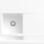 Villeroy & Boch Villeroy&Boch Sp&uuml;lbecken, K&uuml;chensp&uuml;le Subway Style 45 Wei&szlig; Alpin
