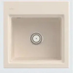 Villeroy & Boch Villeroy&Boch Sp&uuml;lbecken, K&uuml;chensp&uuml;le Subway Style 50 S Ivory