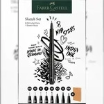 Faber Castell Kreativset PITT artist pen und Sketchbook