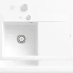 Villeroy & Boch Villeroy&Boch Sp&uuml;lbecken, K&uuml;chensp&uuml;le Subway Style 45 Wei&szlig; Alpin