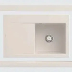 Villeroy & Boch Villeroy&Boch Sp&uuml;lbecken, K&uuml;chensp&uuml;le Subway Style 45 Crema