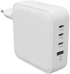 Targus Hyper HyperJuice 100W USB-C GaN Travel Charger (3C+1A) - White