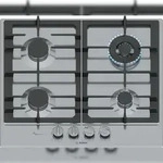 Bosch Serie 6 PCH6A5I90, Gaskochfeld, 60 cm, Edelstahl