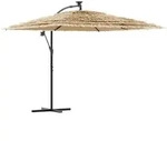 vidaXL Sonnenschirm mit Stahlmast Braun 269x269x235 cm