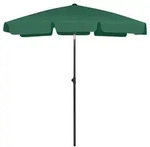 Gr&uuml;ner Sonnenschirm 180x120 cm, Modell Patio Theta Prime