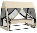 Outsunny - Hollywoodschaukel - 240Lx140Wx197Hcm - Kaffee