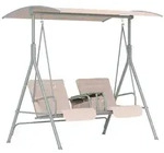 Outsunny - Hollywoodschaukel - 175Lx112Wx165Hcm - Beige