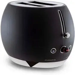 BUGATTI &ndash; Romeo Toaster, schwarze Farbe &ndash; einfarbige Oberfl&auml;che &ndash;...