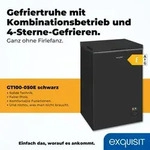 Exquisit Gefriertruhe, Kombiger&auml;t, 2-in-1, 99 Liter, Tiefk&uuml;hltruhe, K&uuml;hlen,