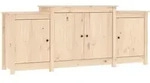 vidaXL Sideboard 164x37x68 cm Massivholz Kiefer