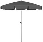 vidaXL Strandschirm Anthrazit 180x120 cm