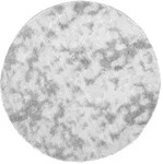 vidaXL Teppich Shaggy Hochflor NAVARRA Silbergrau 240x240 cm Polyester