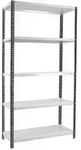 PROREGAL Schraubregal PANDA | HxBxT 180x80x30cm | 5 Fachb&ouml;den | Fachlast 100kg 