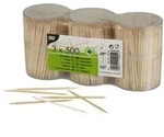 PAPSTAR 1500 Zahnstocher, Holz "pure" rund 6,7 cm im Spender
