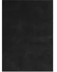 vidaXL Teppich HUARTE Kurzflor Weich und Waschbar Schwarz 120x170 cm