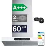 CIARRA A+++ 706 m3/h Dunstabzugshaube 60 cm Abzugshaube WIFI APP SensorTouch