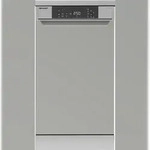 SHARP QW-NS1DF47DS-DE Freistehender Geschirrsp&uuml;ler (45cm), (10 Gedecke, EEK...