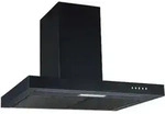 PKM Kaminabzugshaube 6004BH - 60cm, schwarz, Edelstahl, LED, Dunstabzugshaube