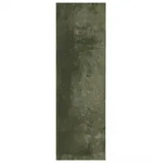 vidaXL Teppich HUARTE Kurzflor Weich und Waschbar Waldgr&uuml;n 80x250 cm