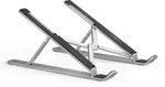 Durable Laptop St&auml;nder Fold bis 15 Zoll Aluminium silber