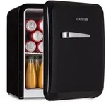 Klarstein Audrey Mini Retro-K&uuml;hlschrank 48l 2 Ebenen Schwarz
