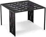Blumfeldt Shade Cove Stoff-Pergola 3x3m Seitenw&auml;nde pulverbeschichtet...